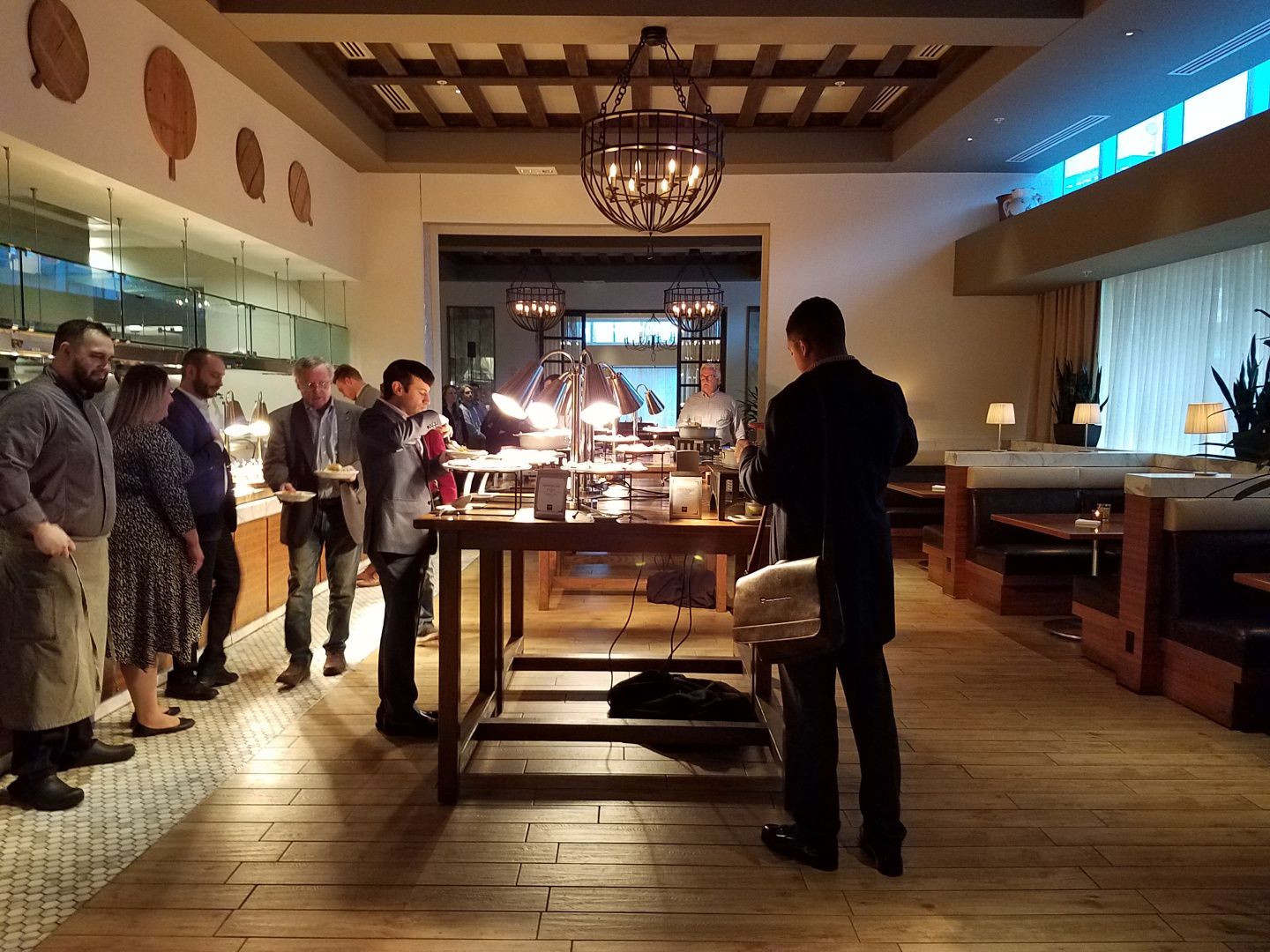 Media preview night at OP Italian